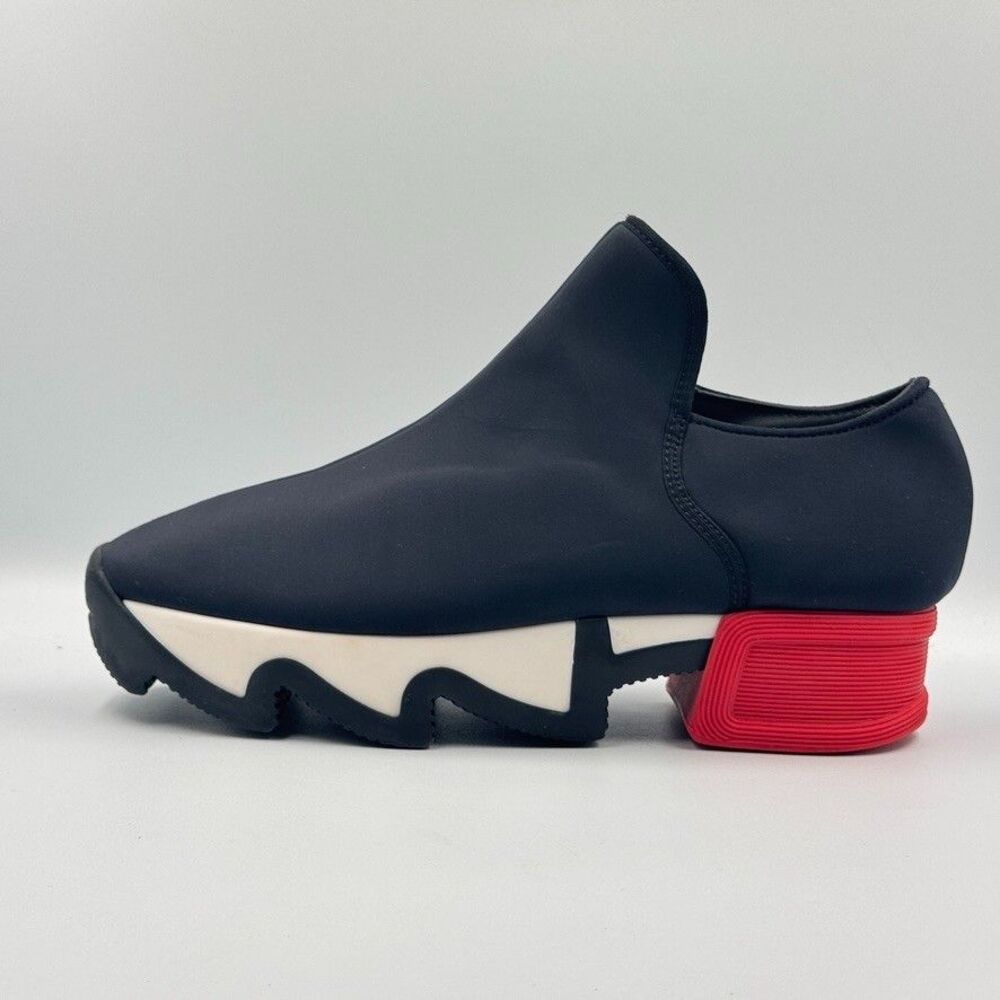 iRi NYC Womens 39 Black Wes I Neoprene Slip On Sneakers Made in Italy